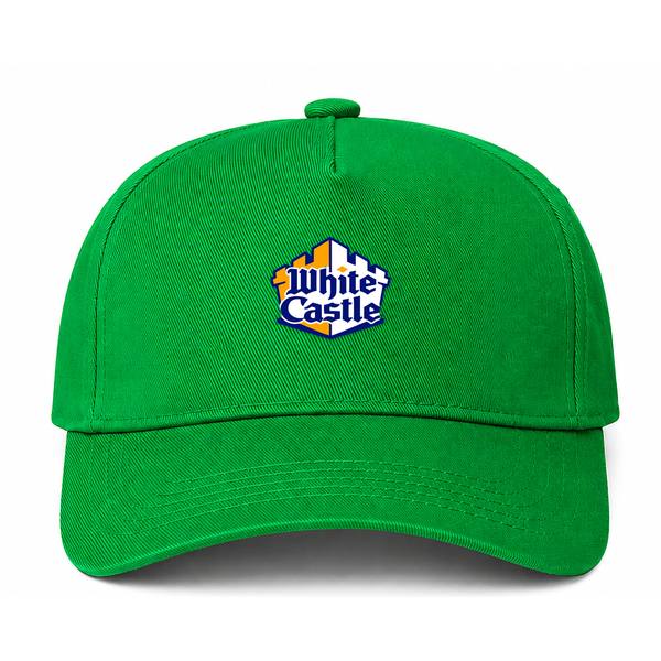 White Castle Logo Green Dad Baseball Cap Hat