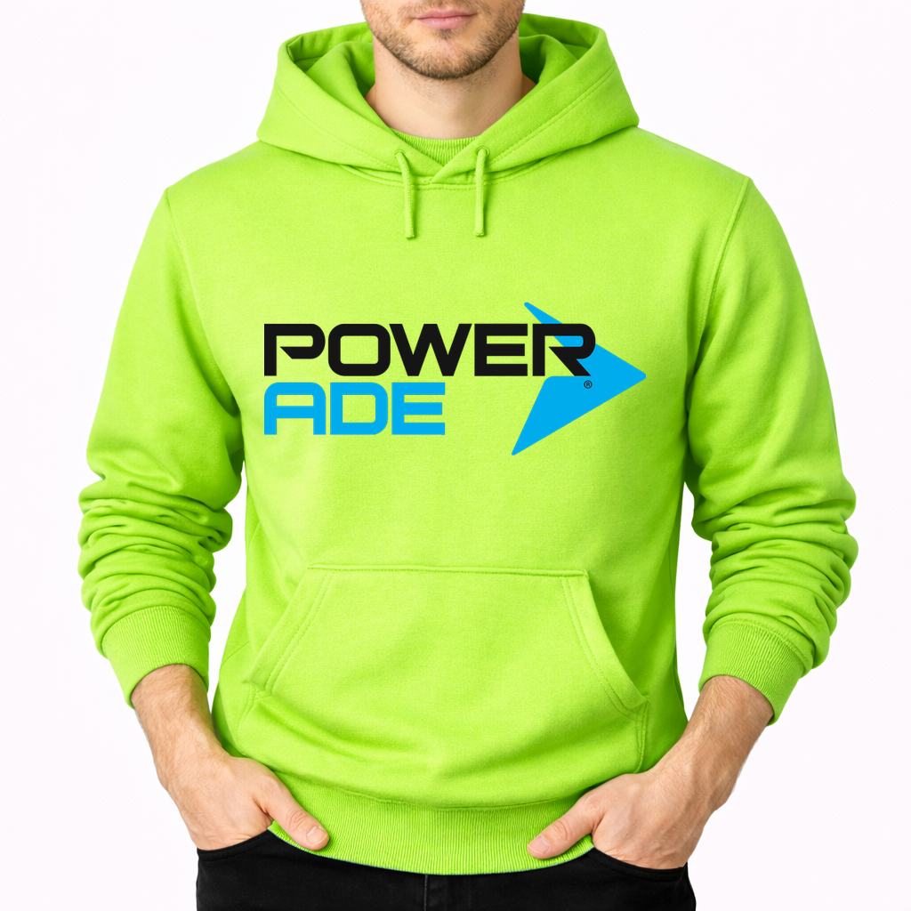 Men's Powerade Pullover Hoodie - Lime green