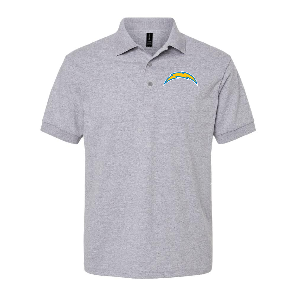 Men's Los Angeles Chargers Dry Blend Polo - Gray