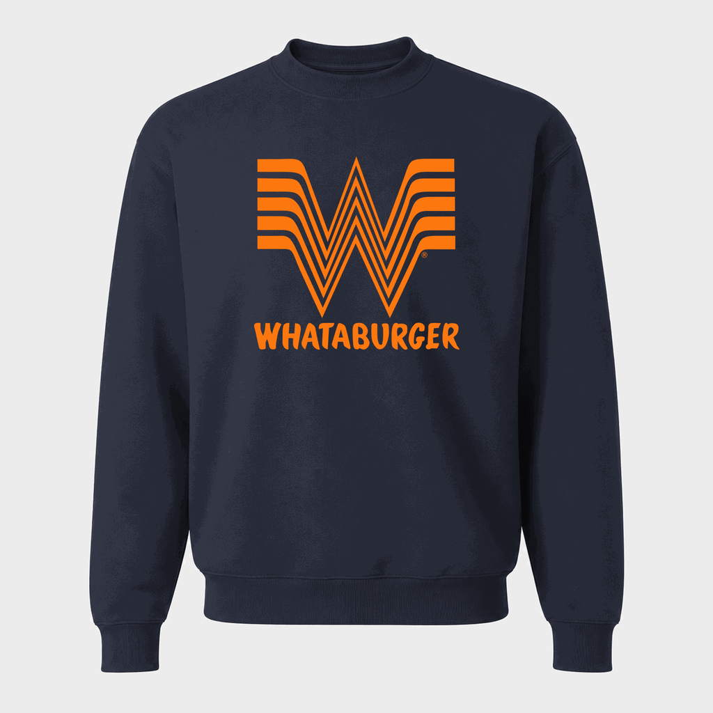 Men's Whataburger Crewneck Sweatshirt - Navy