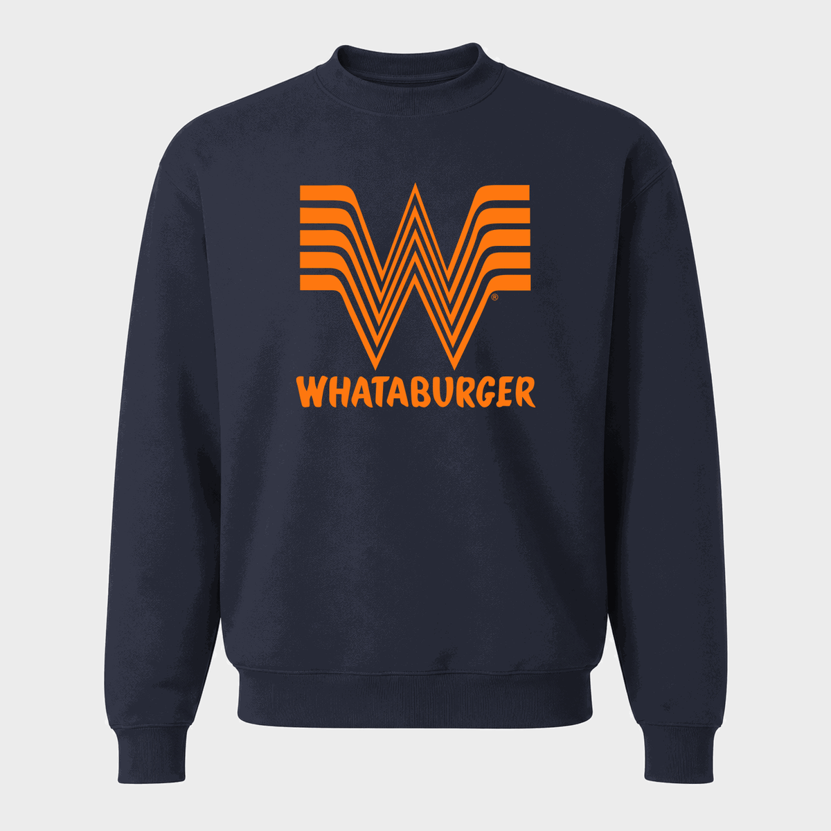 Men's Whataburger Crewneck Sweatshirt - Navy