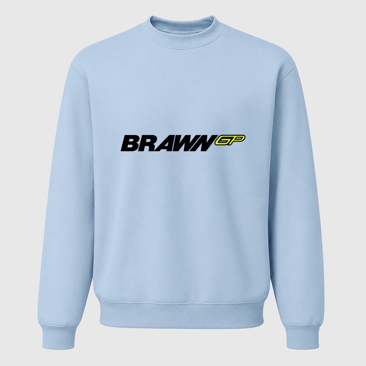 Men's Brawn GP Crewneck Sweatshirt - Sky Blue