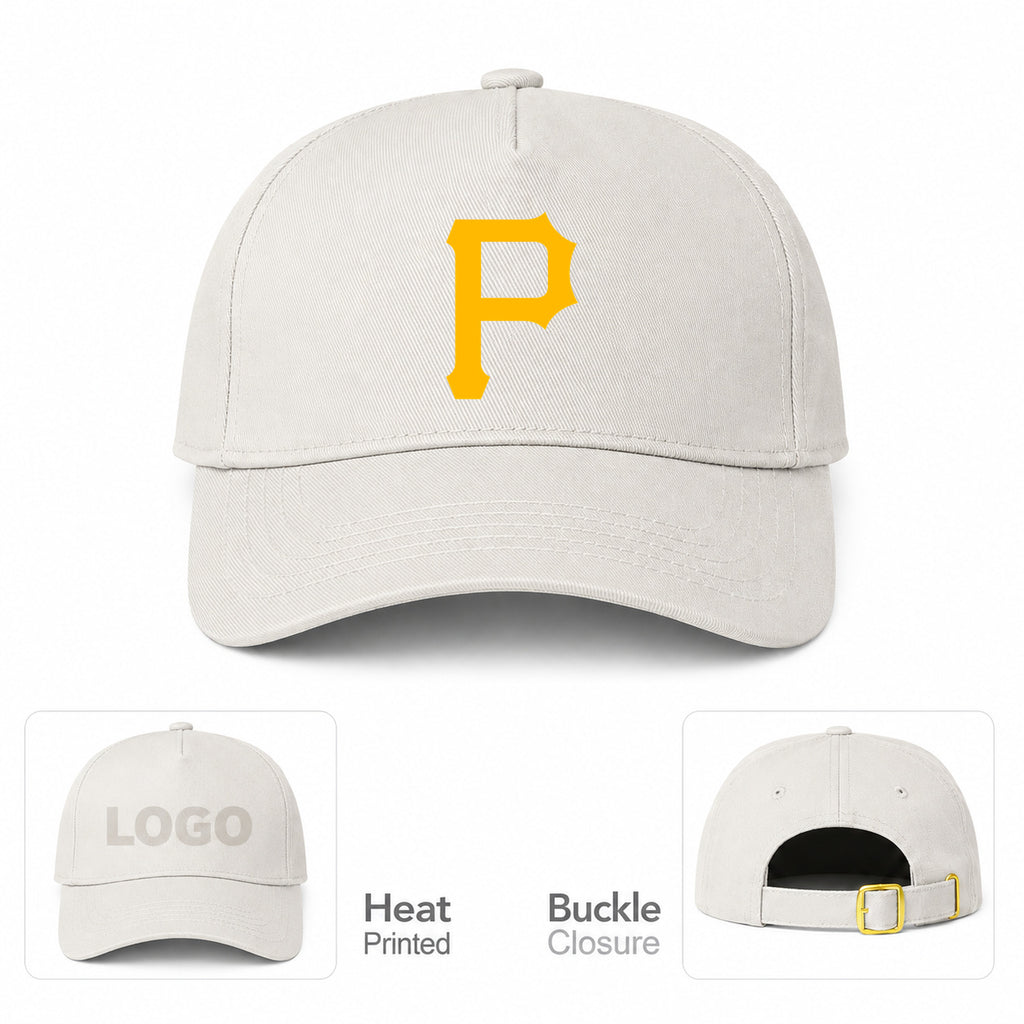 MLB Pittsburgh Pirates Baseball Cap Hat - Beige