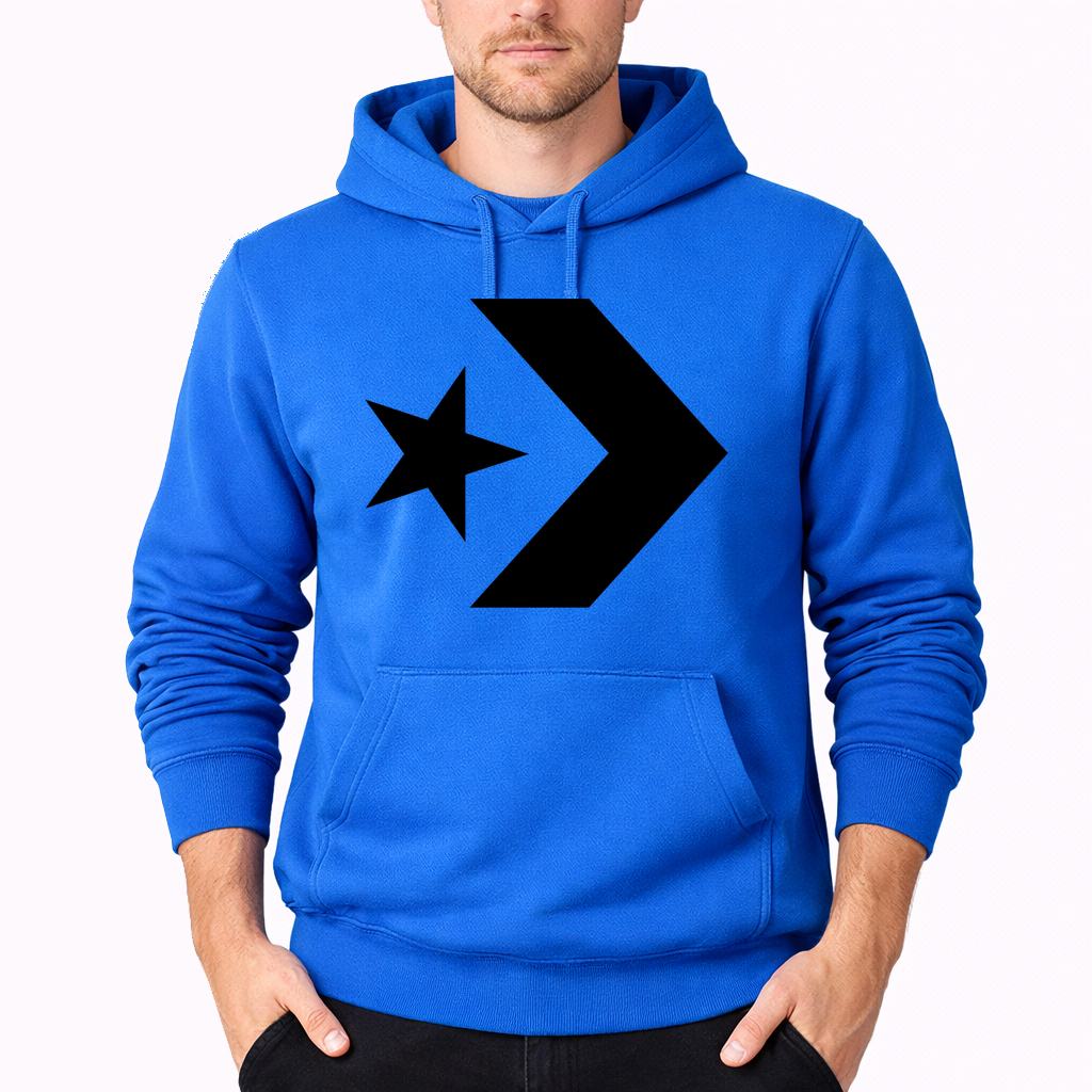 Men's Converse Pullover Hoodie - Azure