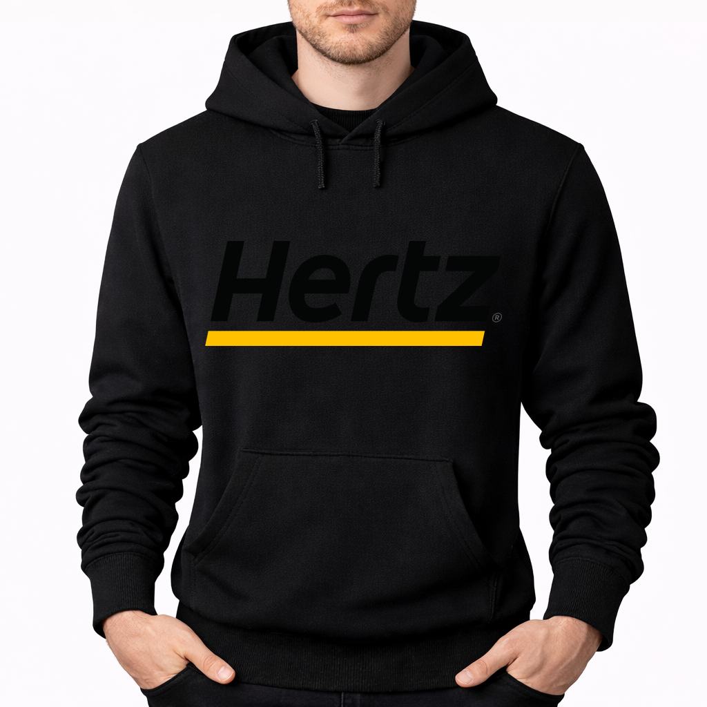 Men's Hertz Pullover Hoodie - Black