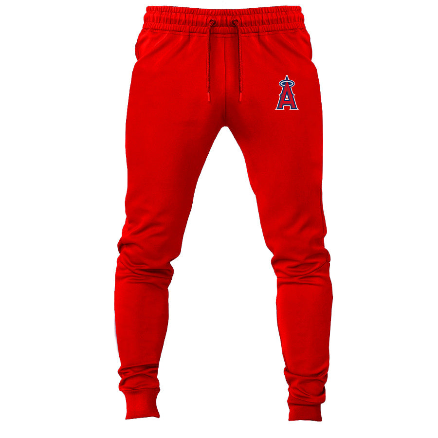 Los Angeles Angels joggers sweatpants - Red
