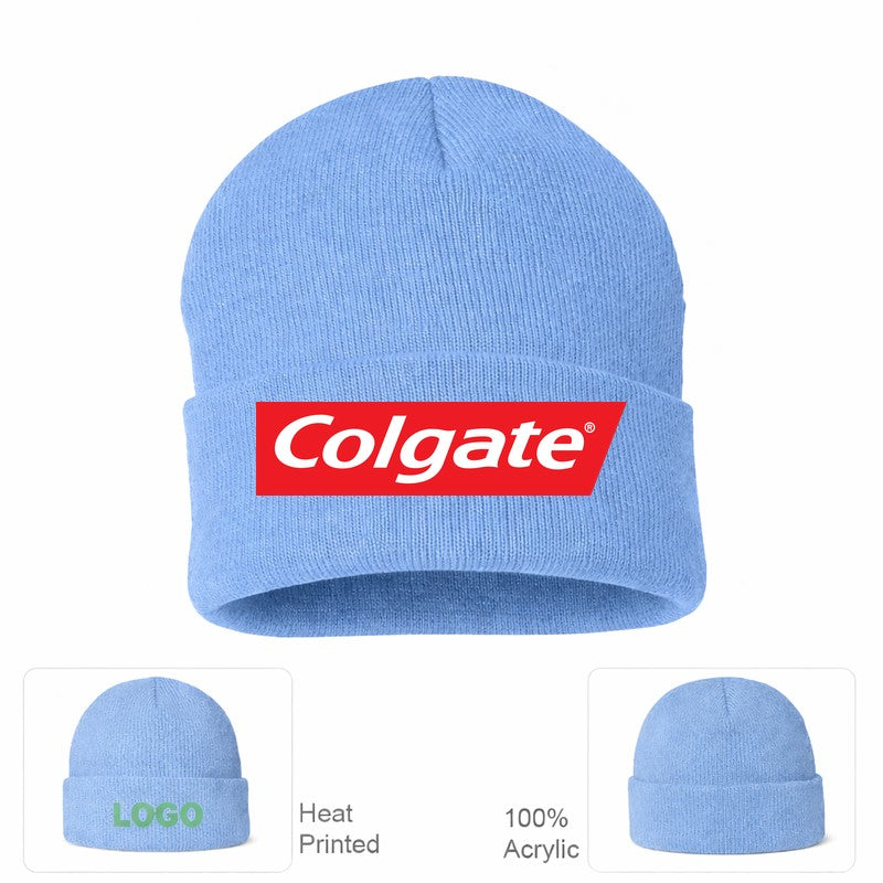 Colgate Sky Blue Beanie Hat