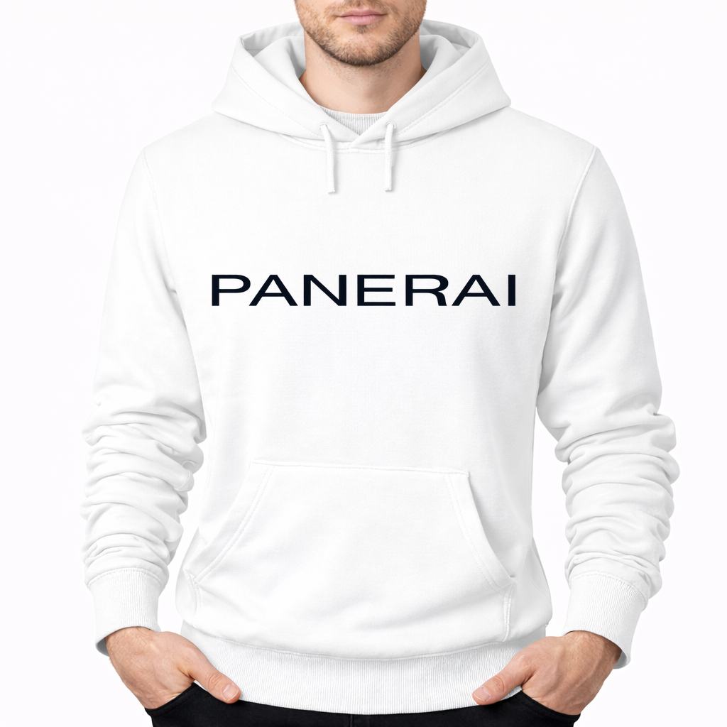 Men's Panerai Pullover Hoodie - White