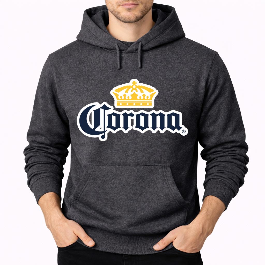 Men's Corona Pullover Hoodie - Charcoal