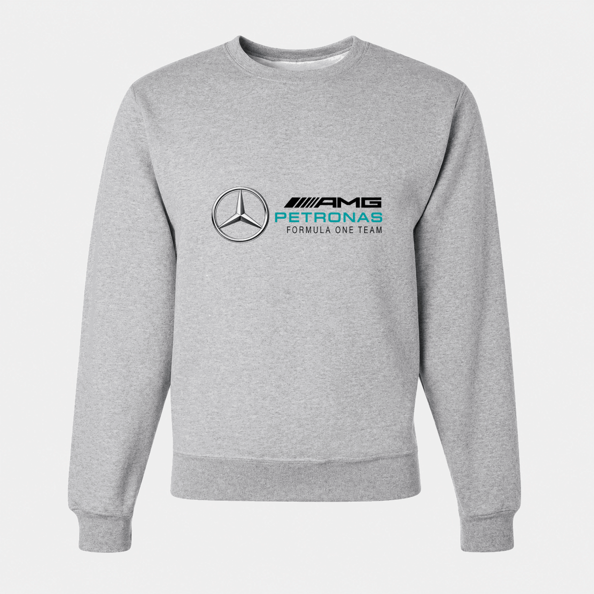 Men's Mercedes AMG Petronas Formula One Team Crewneck Sweatshirt - Gray