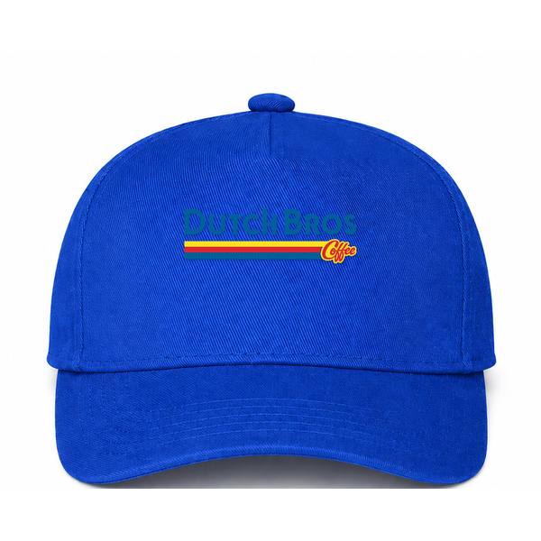 Dutch Bros Coffee Logo Blue Dad Baseball Cap Hat
