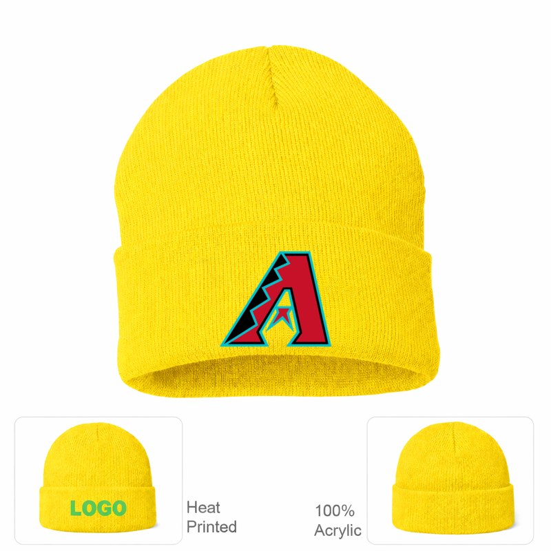 Arizona Diamondbacks Beanie Hat - Yellow