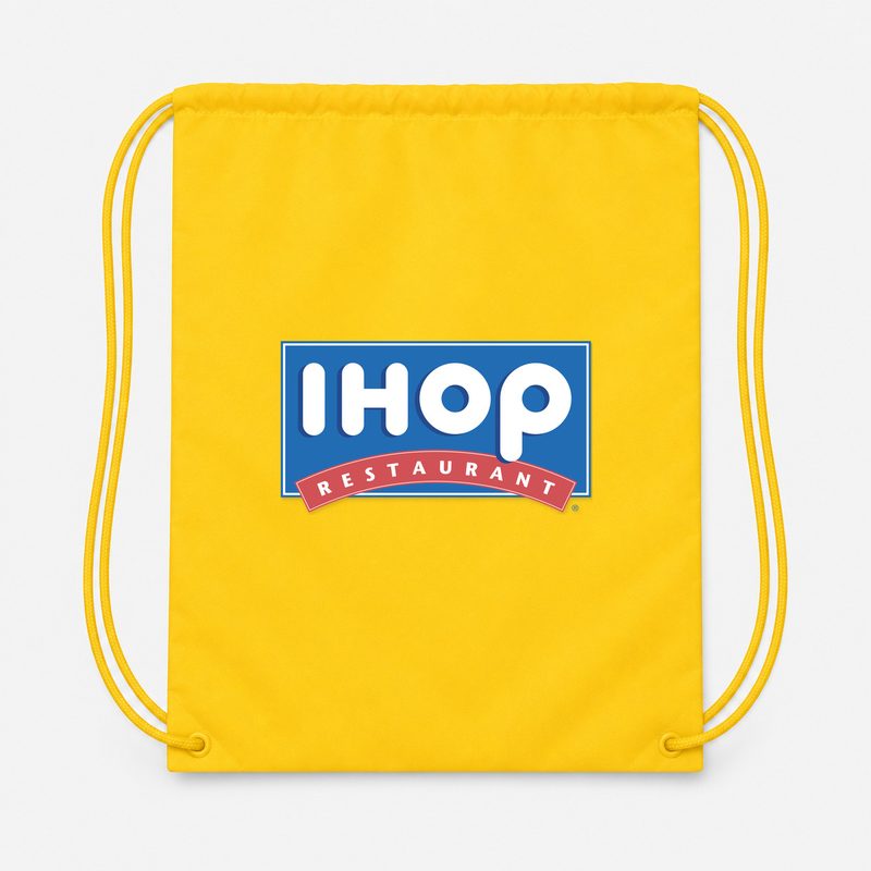 Ihop Drawstring Bag - Yellow