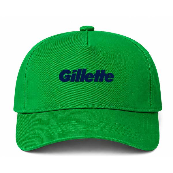 Gillette Logo Green Dad Baseball Cap Hat