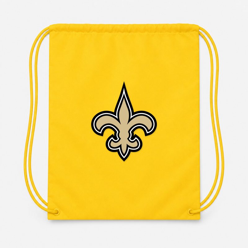 New Orleans Saints Drawstring Bag - Yellow
