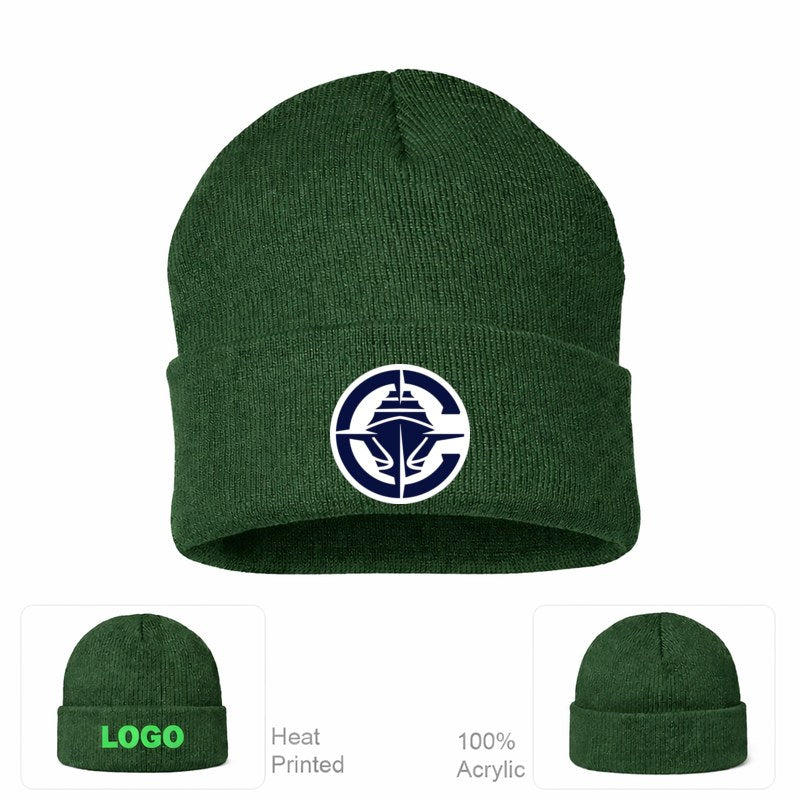 Los Angeles Clippers Forest Green Beanie Hat