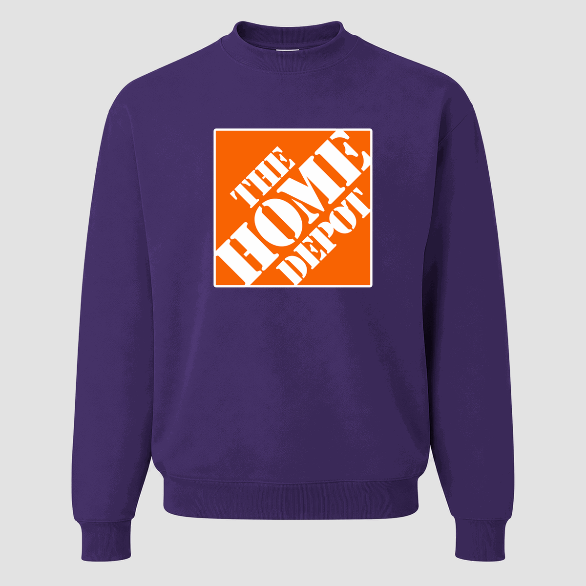Men's The Home Depot Crewneck Sweatshirt - Purple
