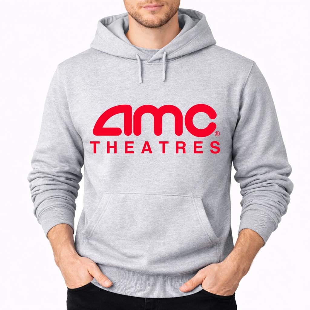 Men's AMC Theatres Pullover Hoodie - Gray