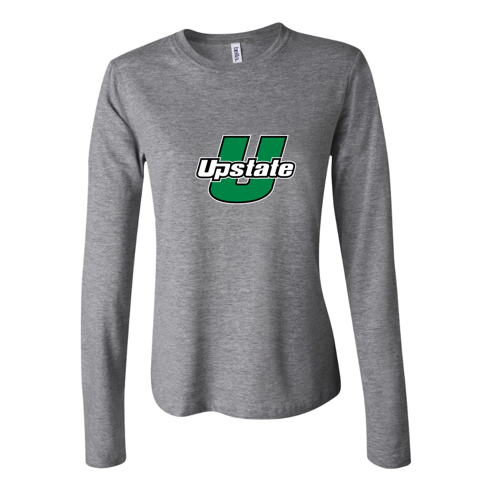 Women's USC Upstate Spartans Long Sleeve T-Shirt - Gray