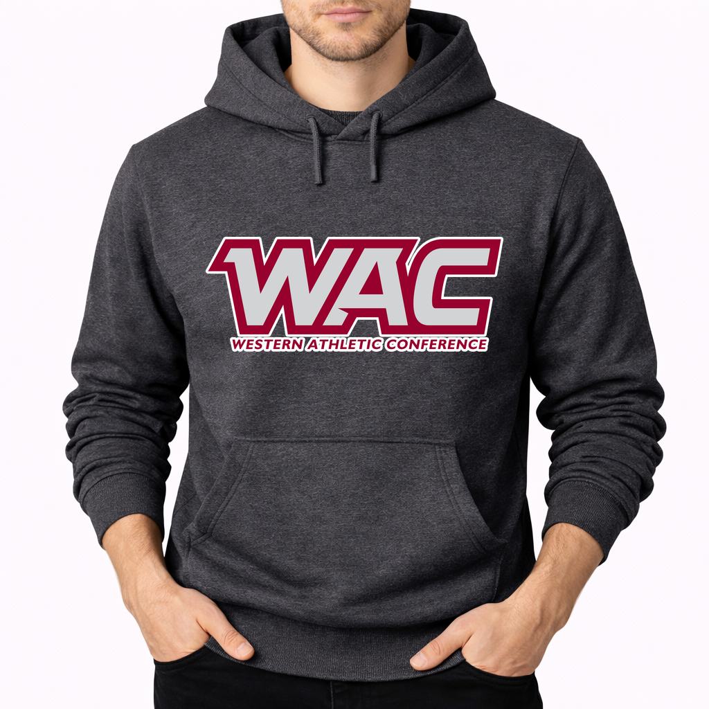 Men's Western Athletic Conference 2 Pullover Hoodie - Charcoal