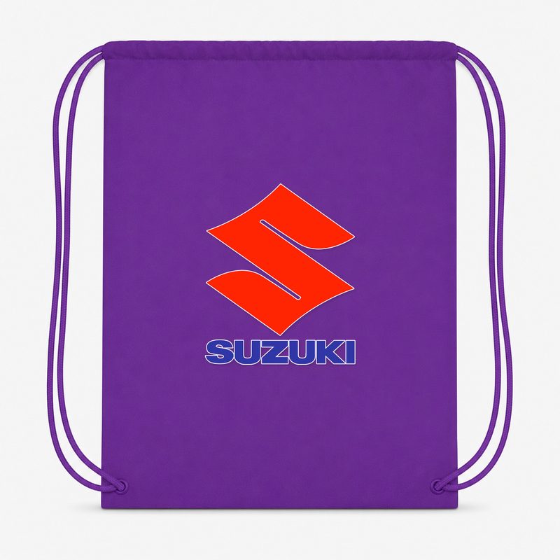 Suzuki Drawstring Bag - Purple