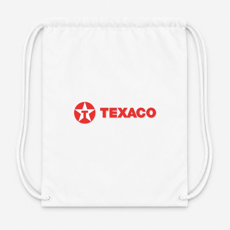 Texaco Drawstring Bag - White