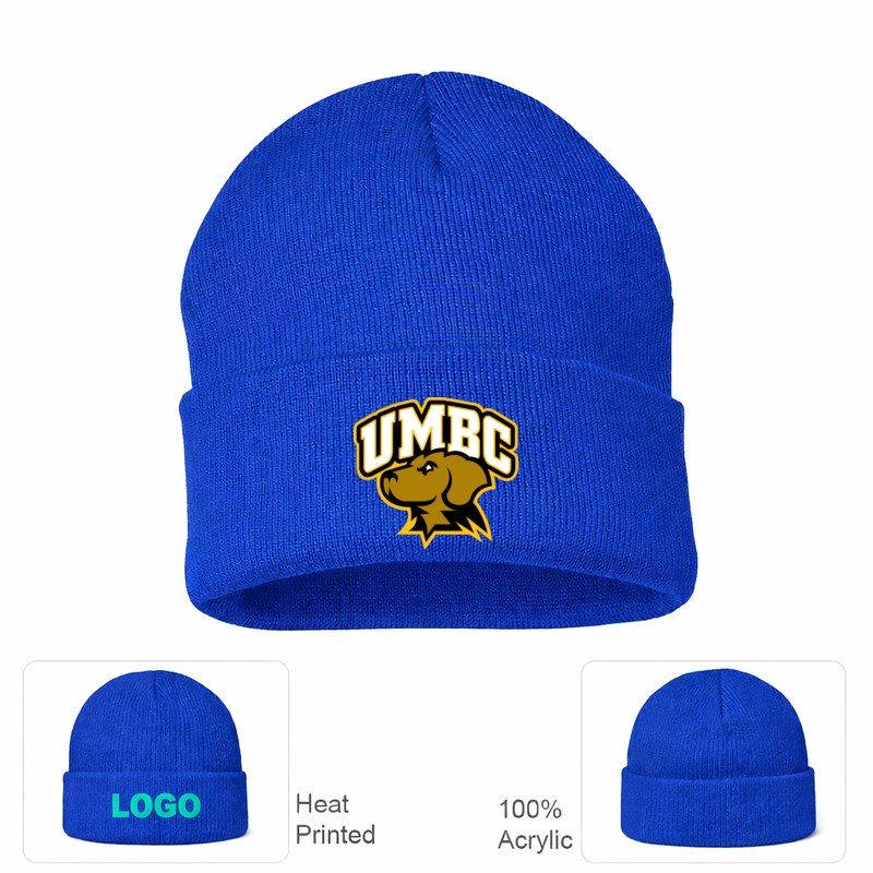 UMBC Retrievers Royal Blue Beanie Hat