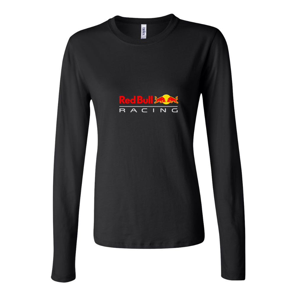 Women's Red Bull Racing Long Sleeve T-Shirt - Black