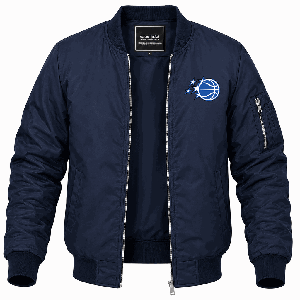 Men's Orlando Magic Lightweight Bomber Jacket - Navy