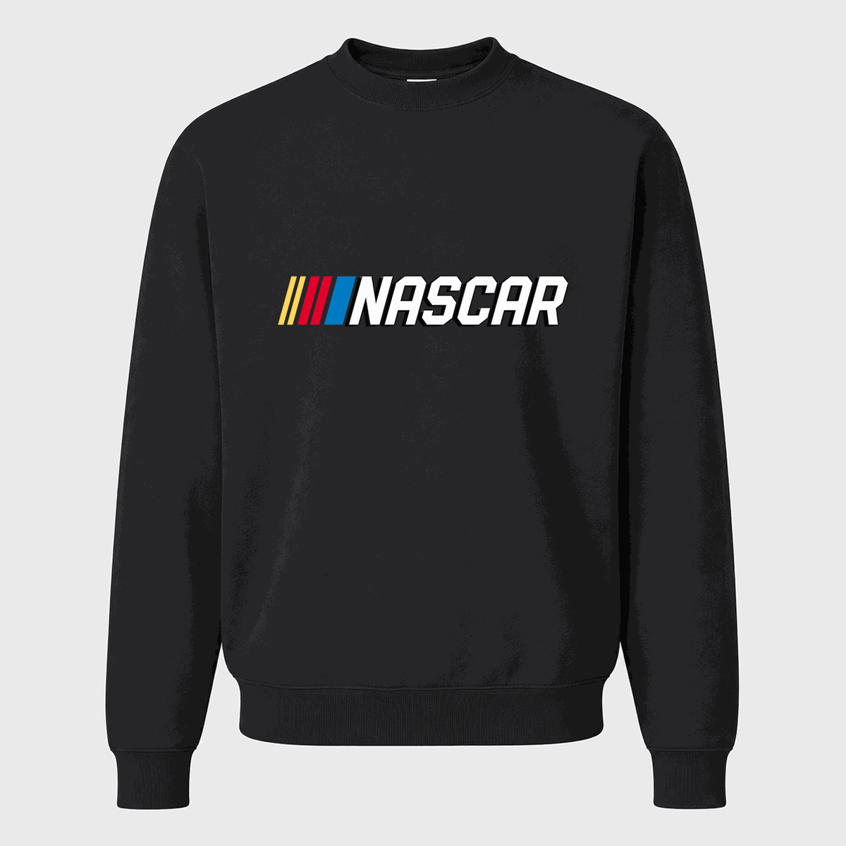 Men's NASCAR Logo Crewneck Sweatshirt - Black
