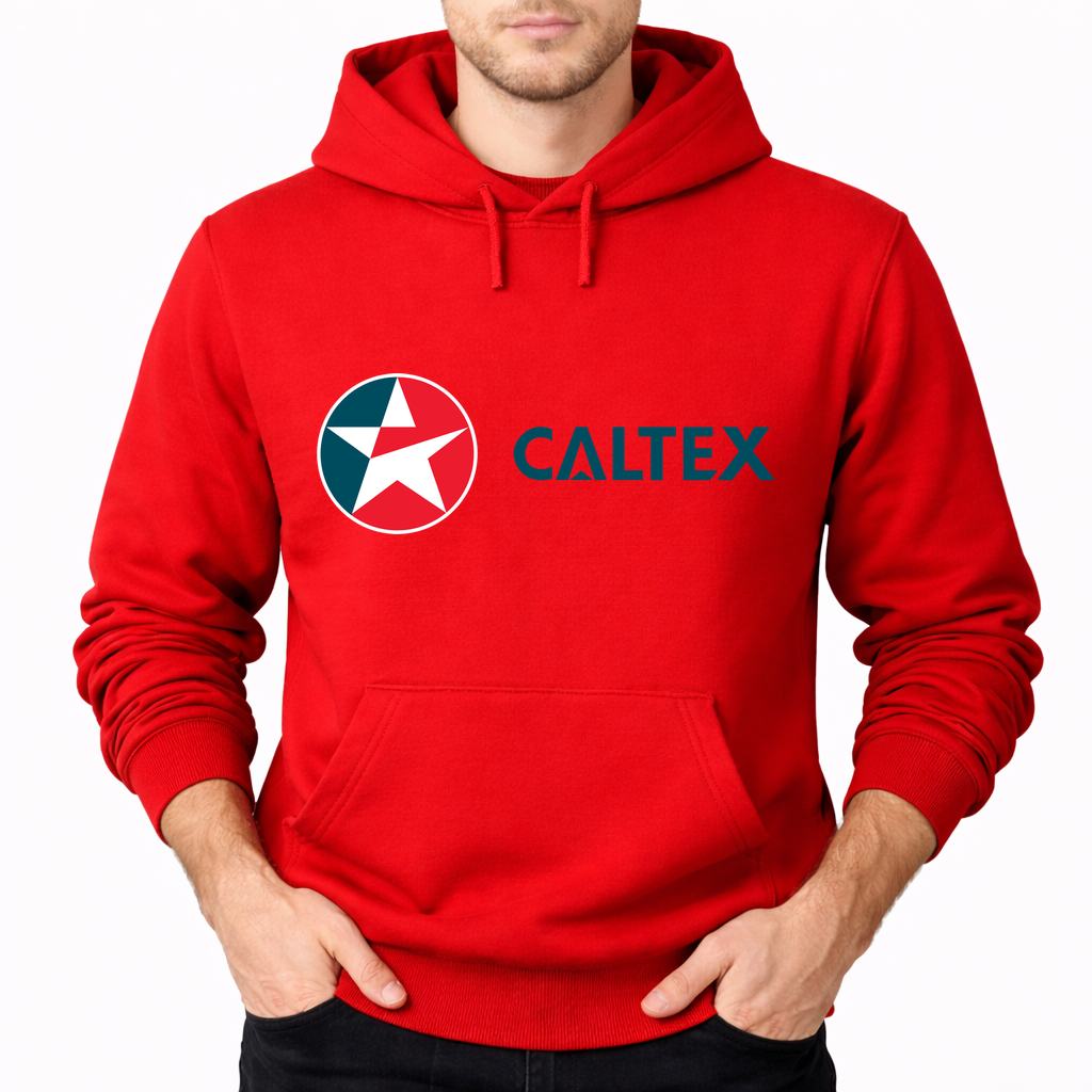 Men's Caltex Pullover Hoodie - Red