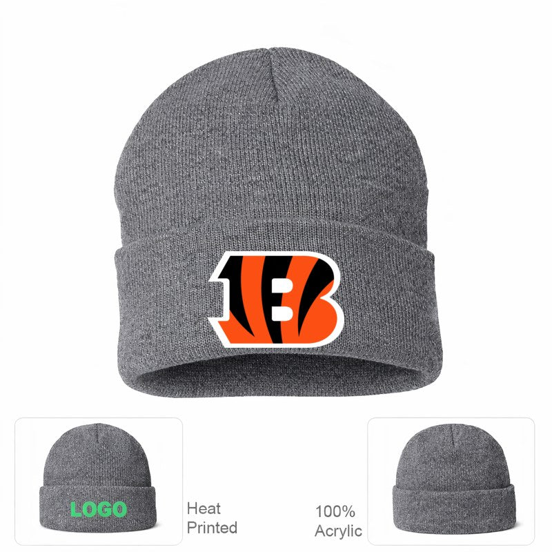 Cincinnati Bengals Grey Beanie Hat