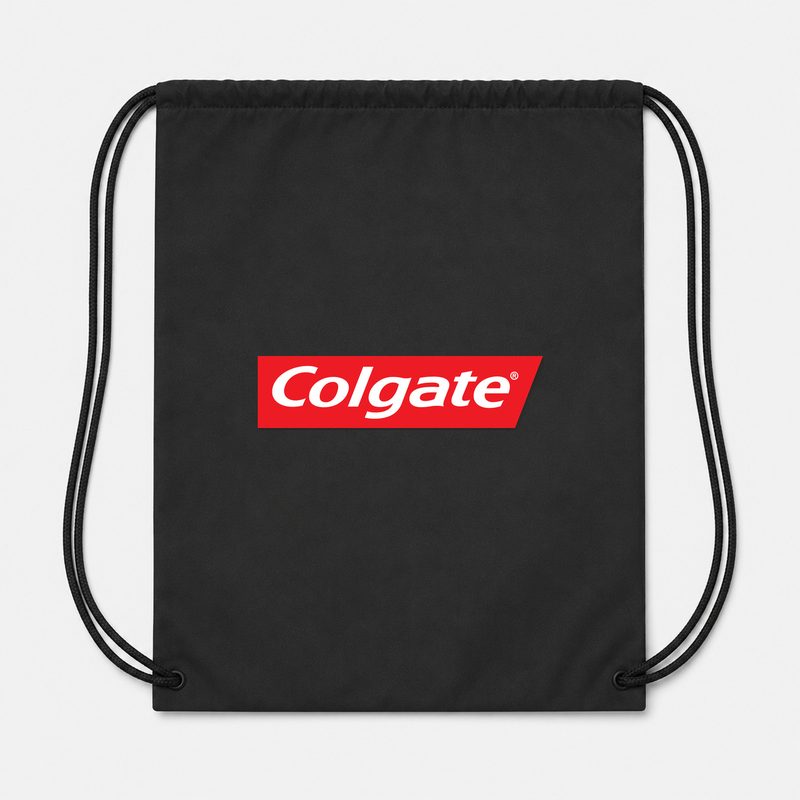 Colgate Drawstring Bag - Black