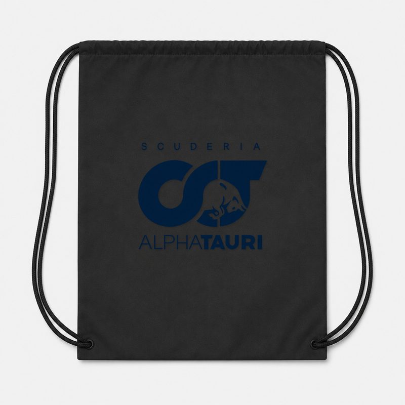 Scuderia AlphaTauri Drawstring Bag - Black
