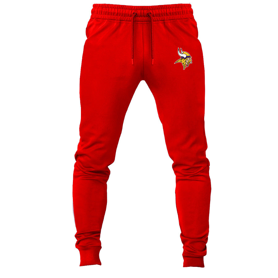 Minnesota Vikings joggers sweatpants - Red