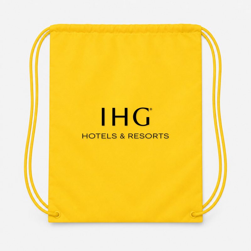 IHG Drawstring Bag - Yellow