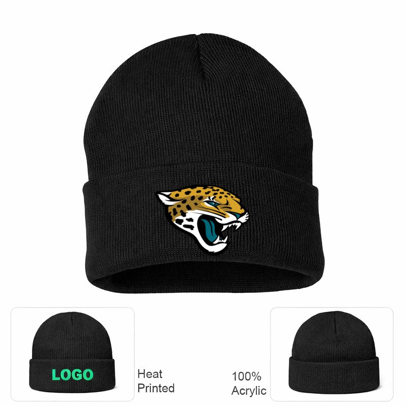 Jacksonville Jaguars Black Beanie Hat