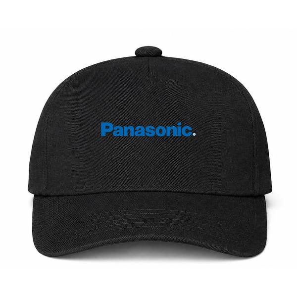 Panasonic Logo Black Dad Baseball Cap Hat