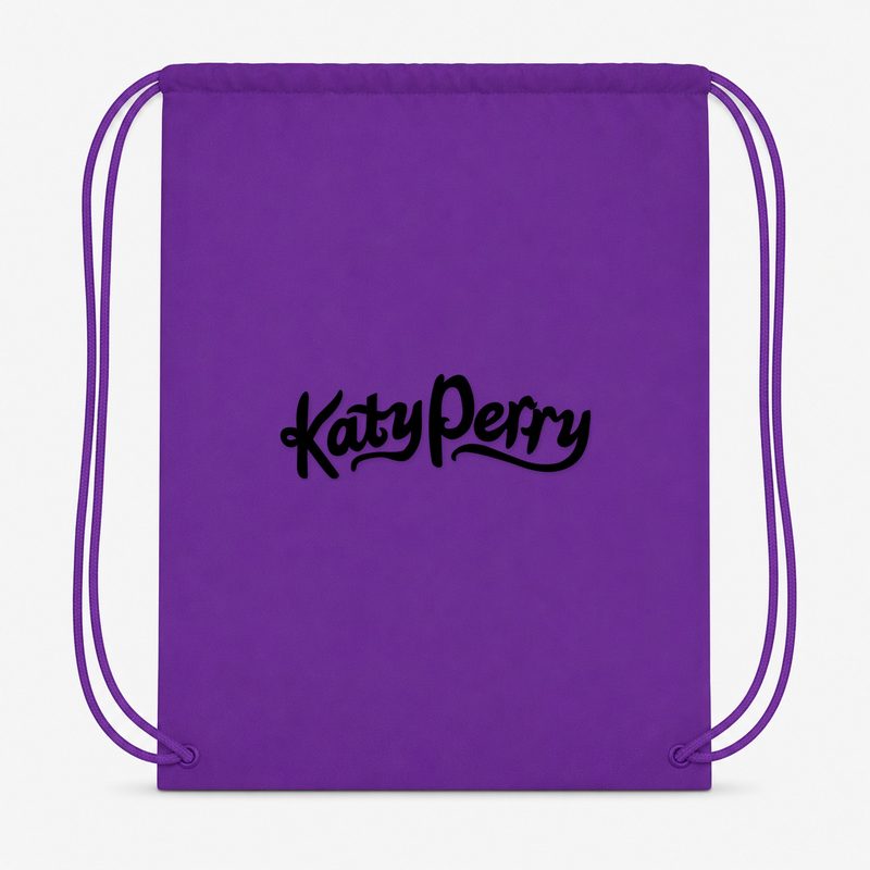 Katy Perry Drawstring Bag - Purple