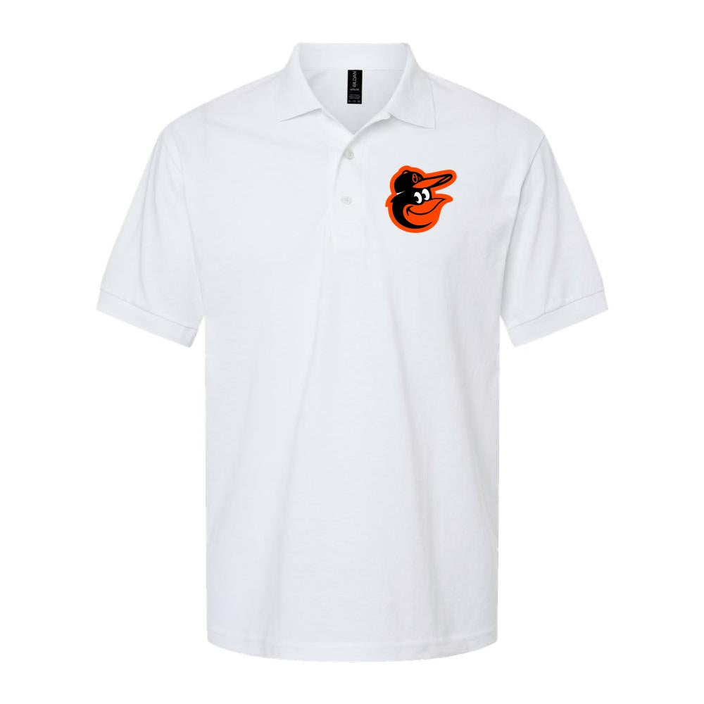 Men's Baltimore Orioles Dry Blend Polo - White