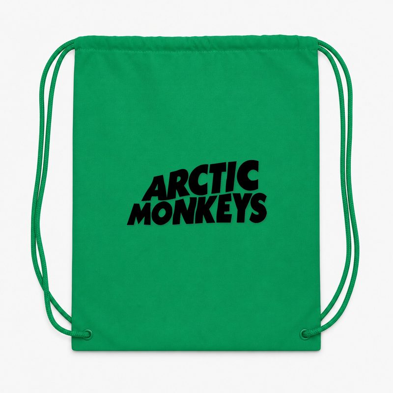 Arctic Monkeys Drawstring Bag - Green