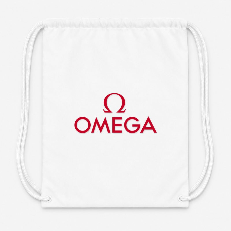 Omega Drawstring Bag - White