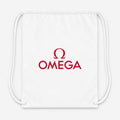 Omega Drawstring Bag - White