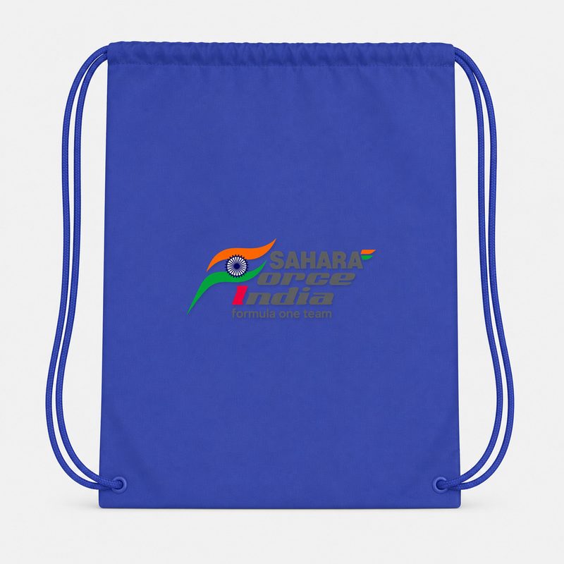 Sahara Force India Formula One Team Drawstring Bag - Blue