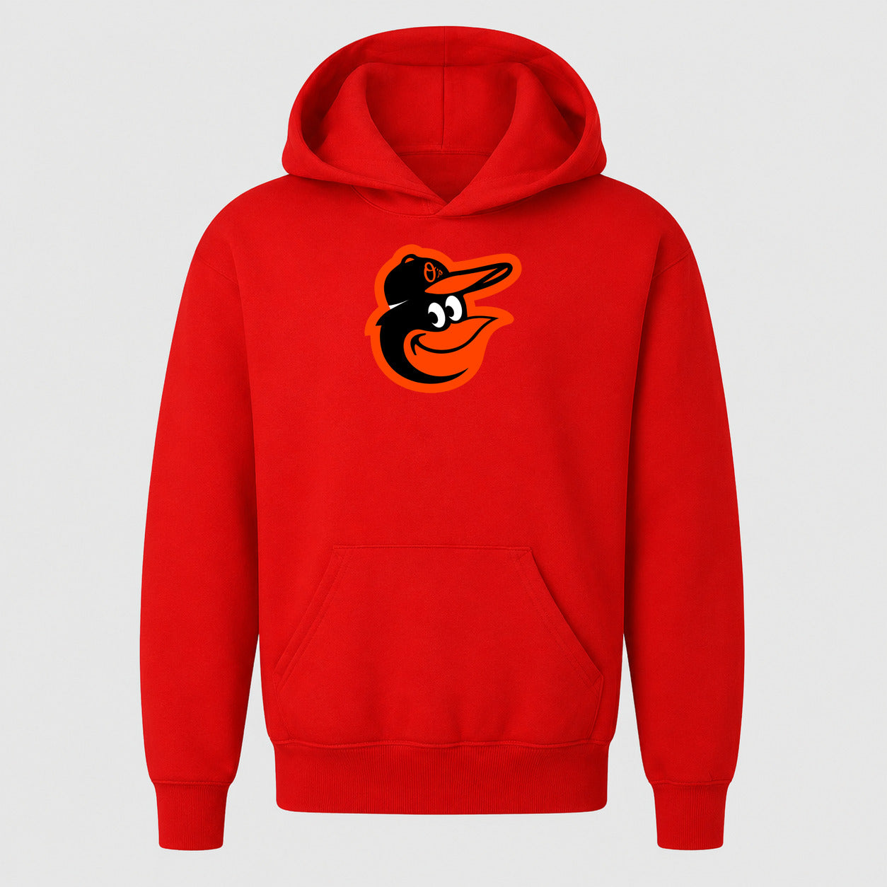 Youth Baltimore Orioles Pullover Hoodie - Red