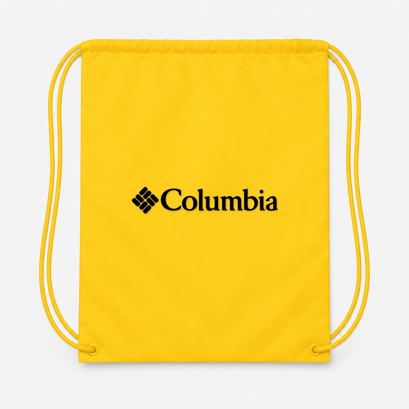 Columbia Drawstring Bag - Yellow