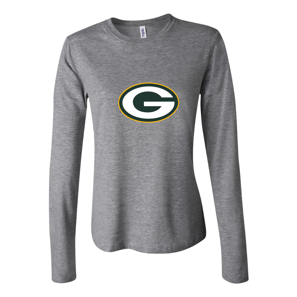 Women's Green Bay Packers Long Sleeve T-Shirt - Gray