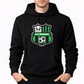 Men's U.S. Sassuolo Soccer Pullover Hoodie - Black