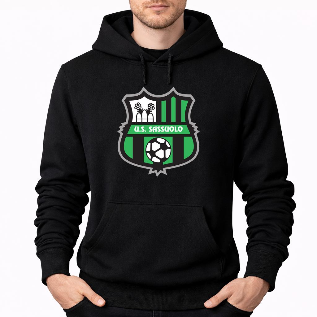 Men's U.S. Sassuolo Soccer Pullover Hoodie - Black