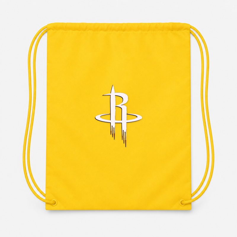 Houston Rockets Alternate Drawstring Bag - Yellow